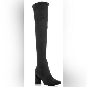 Jeffrey Campbell Black Over the Knee Boots